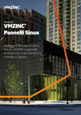 VMZINC Pannelli sinus